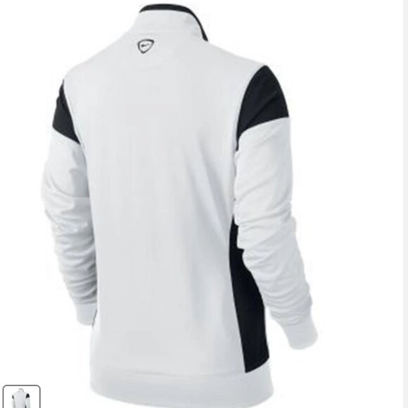 Nike Academy 14 Sideline Knit Dri-FIT Jacket White/Black Size Small Women's - Picture 12 of 16